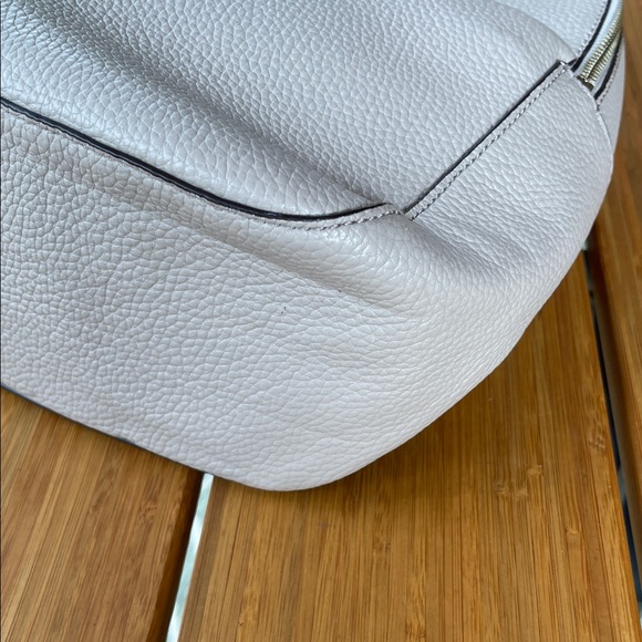 Kate Spade Polly leather Backpack Taupe - Picture 9 of 14